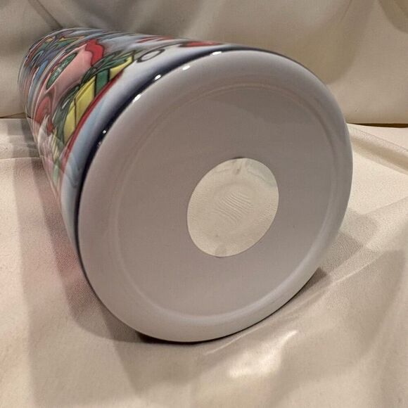 Stitch Angel Holiday 20oz Insulated Tumbler Stainless Steel & Straw NEW 🎄 - Picture 6 of 7